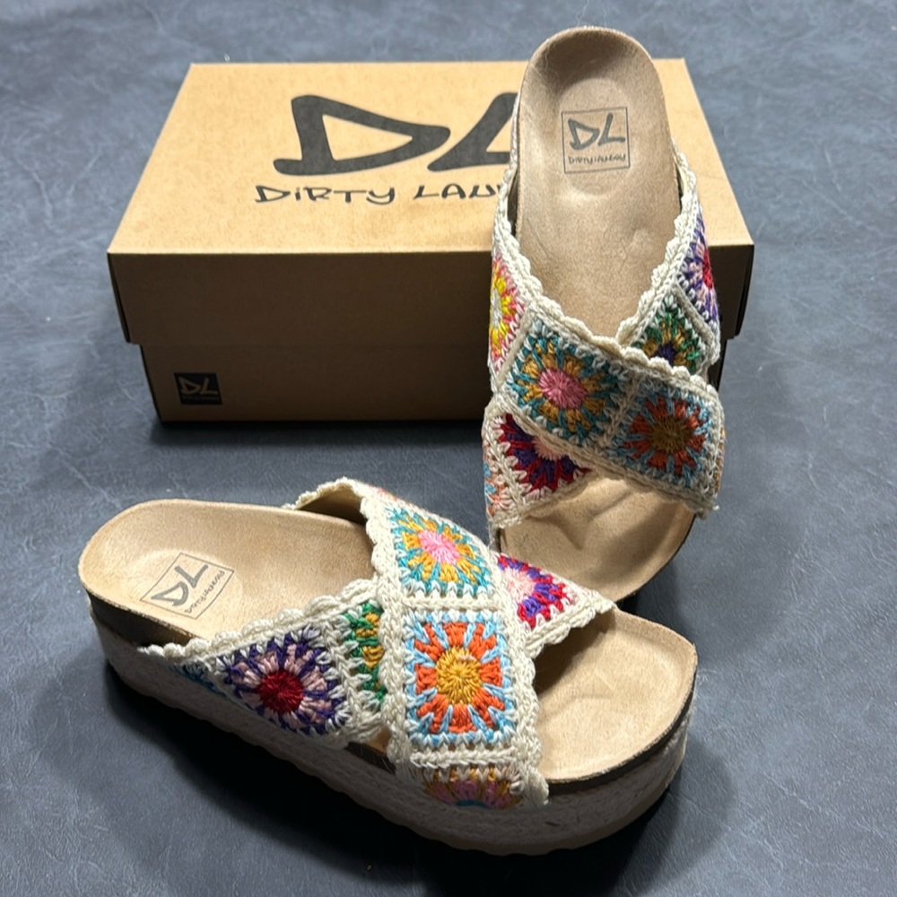 Dirty Laundry platform sandals